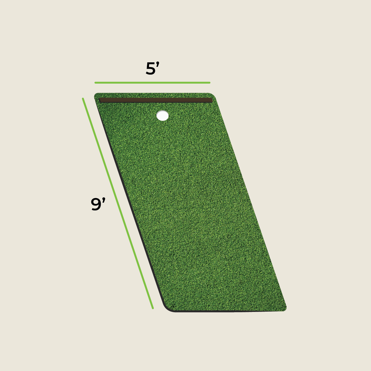 SolelyGolf Putting Mats - Studio Series (9’L)