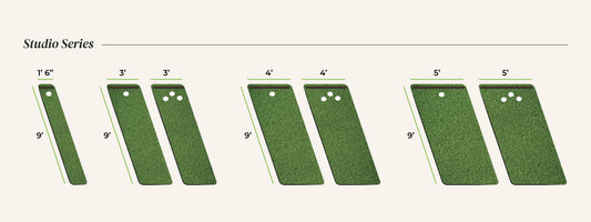SolelyGolf Putting Mats - Studio Series (9’L)
