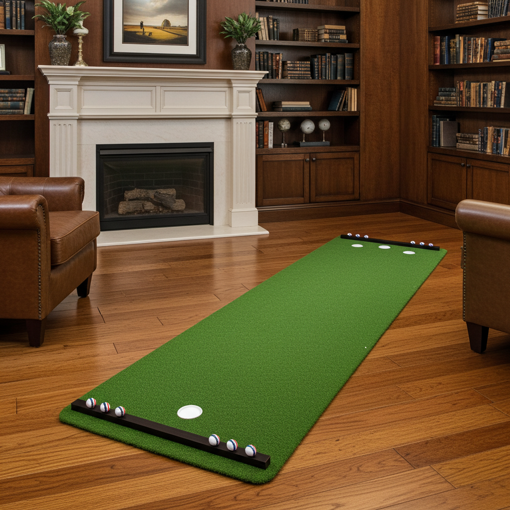 SolelyGolf Putting Mats - Championship Series (15’L)