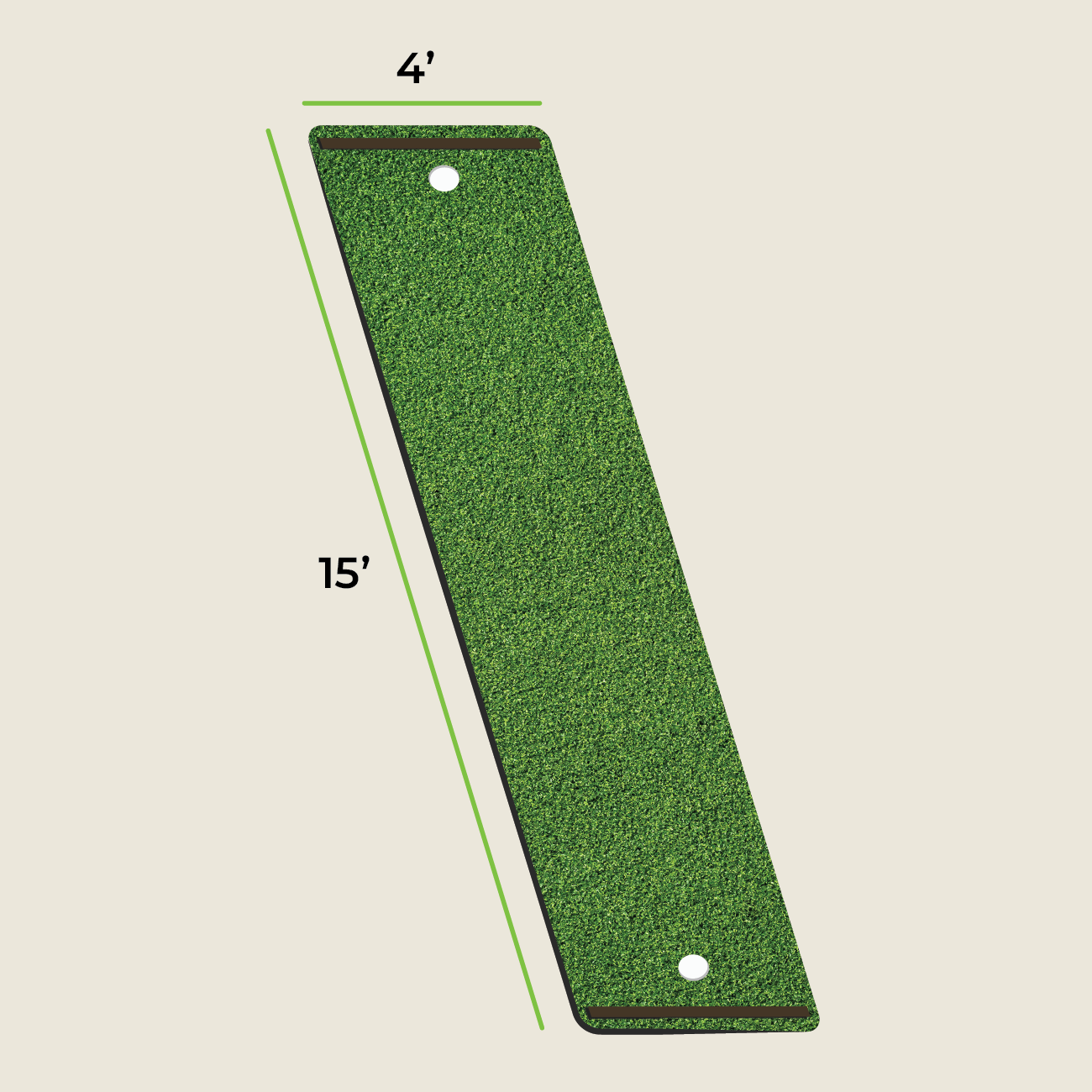 SolelyGolf Putting Mats - Championship Series (15’L)