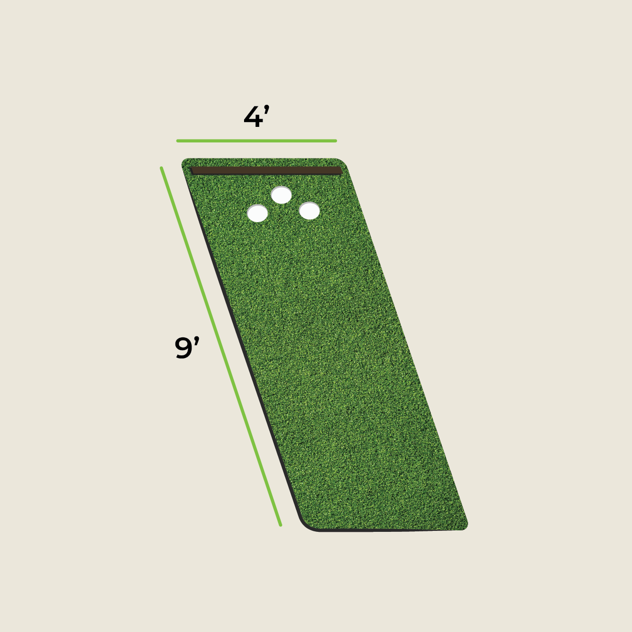 SolelyGolf Putting Mats - Studio Series (9’L)